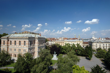 Image showing panorama of zagreb