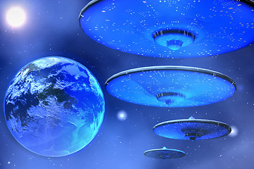 Image showing SAUCERS