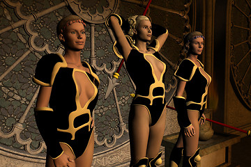 Image showing THE  THREE  WARRIORS 2