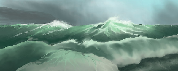 Image showing WILD  SEA