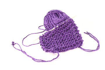 Image showing knitting