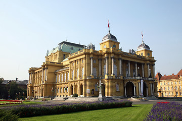 Image showing Croatian National Theatre - Zagreb