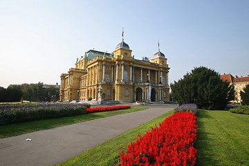 Image showing Croatian National Theatre - Zagreb