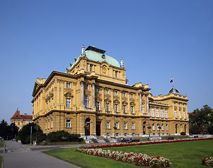 Image showing Croatian National Theatre - Zagreb