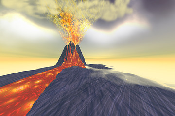 Image showing VOLCANIC