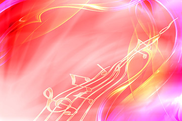 Image showing musical pattern