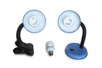 Image showing energy saving lamps