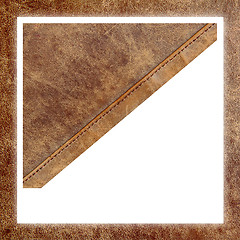 Image showing old leather