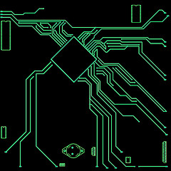 Image showing circuit board