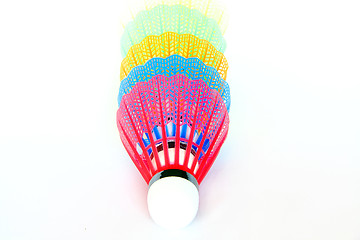 Image showing badminton shuttlecocks for children