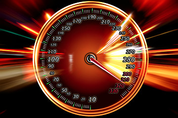 Image showing zoom acceleration motion 