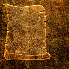 Image showing old leather