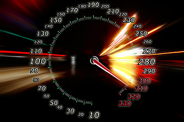 Image showing zoom acceleration motion 
