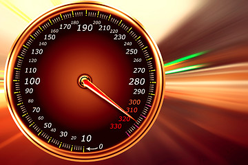 Image showing speedometer