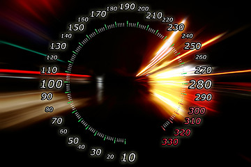 Image showing zoom acceleration motion 