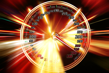 Image showing zoom acceleration motion 