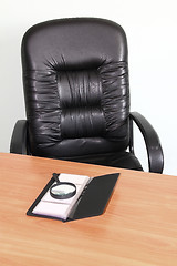 Image showing chair and desk in the office