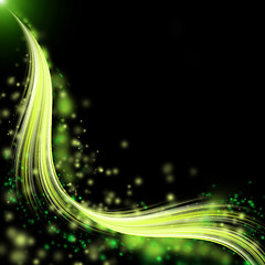 Image showing abstract green pattern