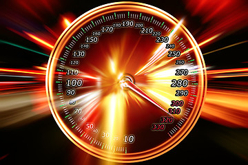 Image showing zoom acceleration motion 