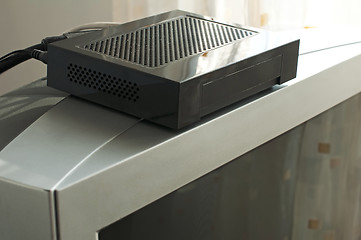 Image showing TV and digital receiver