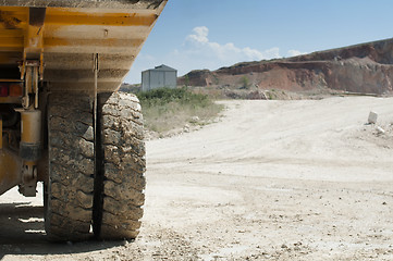 Image showing Truck in the quarry
