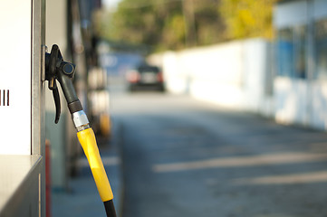 Image showing Gas dispenser for refuel natural gas