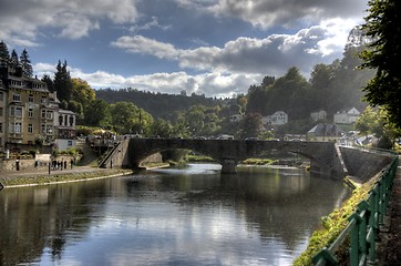 Image showing Bouillon  medieval castle in belgium