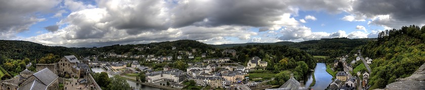 Image showing Bouillon  medieval castle in belgium