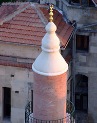 Image showing Minaret from above