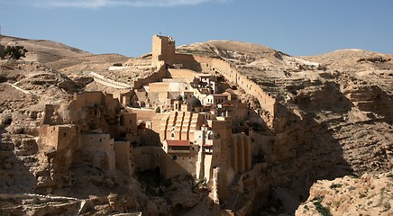 Image showing marsaba monastery