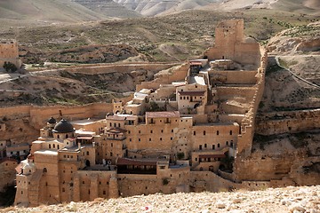 Image showing marsaba monastery