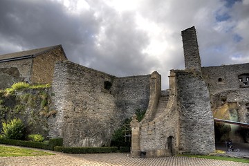 Image showing Bouillon  medieval castle in belgium