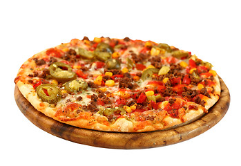 Image showing Mexican pizza