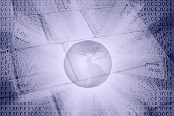 Image showing digital world