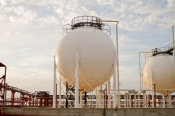 Image showing Gas Processing Plant.