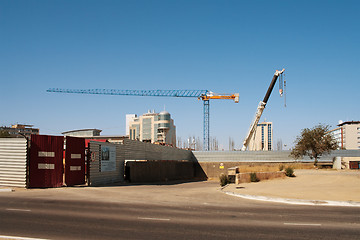 Image showing Construction crane.