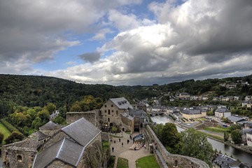 Image showing Bouillon  medieval castle in belgium