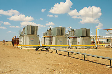 Image showing Gas compressors.