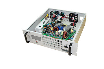 Image showing Broken power supply.