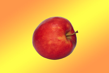 Image showing Red apple.