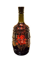 Image showing Wine in the bottle.