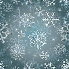 Image showing Christmas seamless pattern