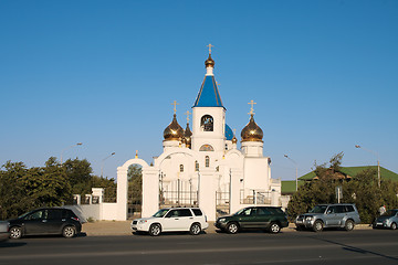 Image showing Orthodox church in Aktau.