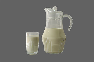 Image showing carafe of milk.