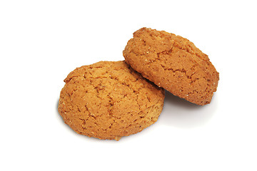 Image showing Oatmeal cookies.