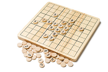 Image showing Sudoku game