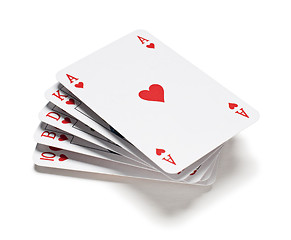 Image showing Playing cards