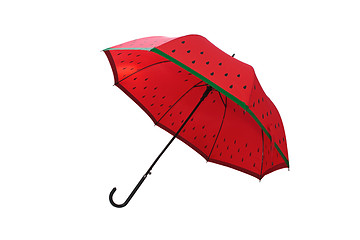 Image showing Red umbrella.