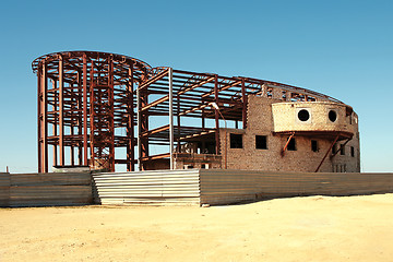 Image showing Unfinished building.