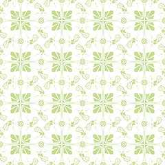 Image showing Seamless floral pattern